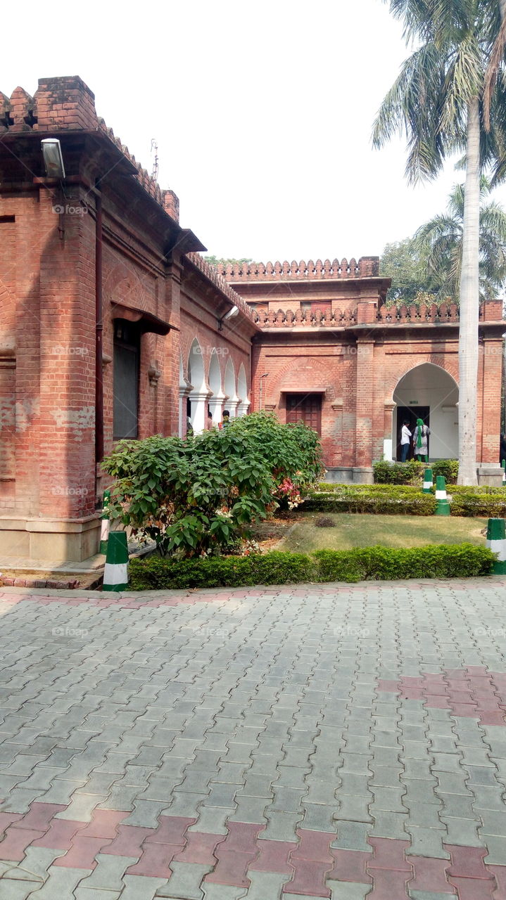 zoology department front view Aligarh Muslim university