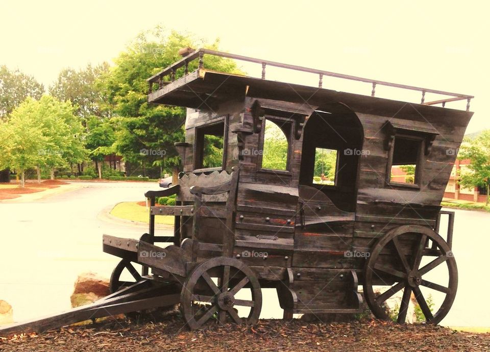 Stagecoach out of the Wild West