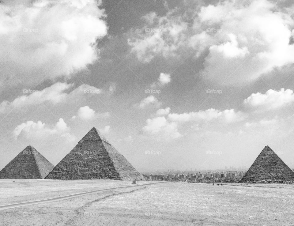 The great pyramids of Egypt
