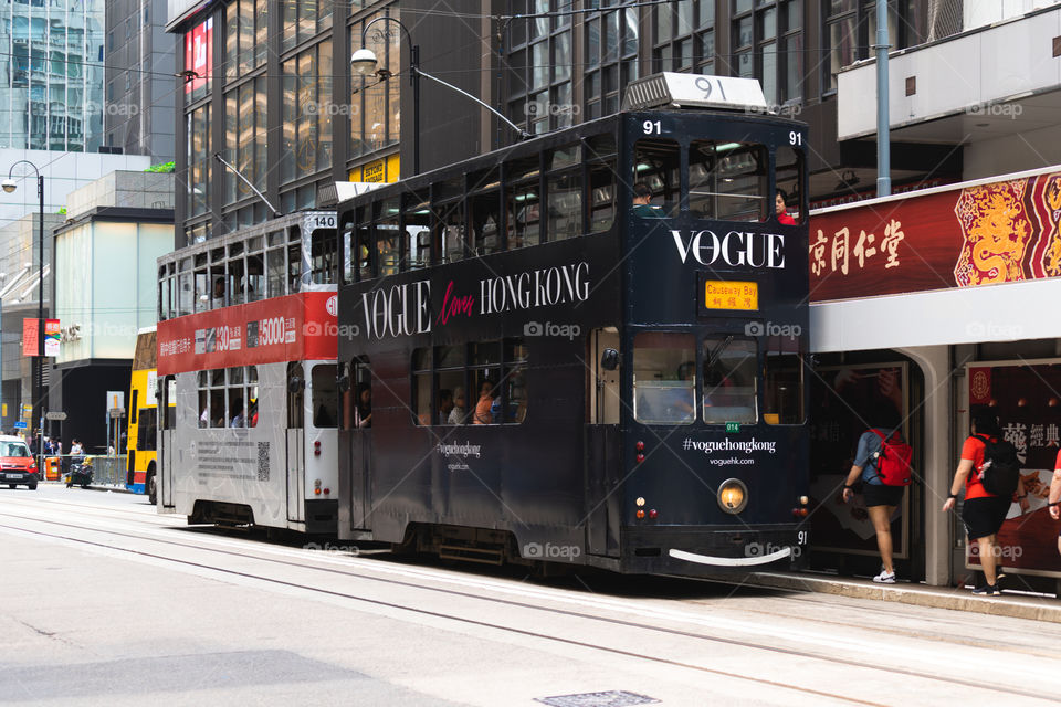 Hong Kong Tram, Tramway