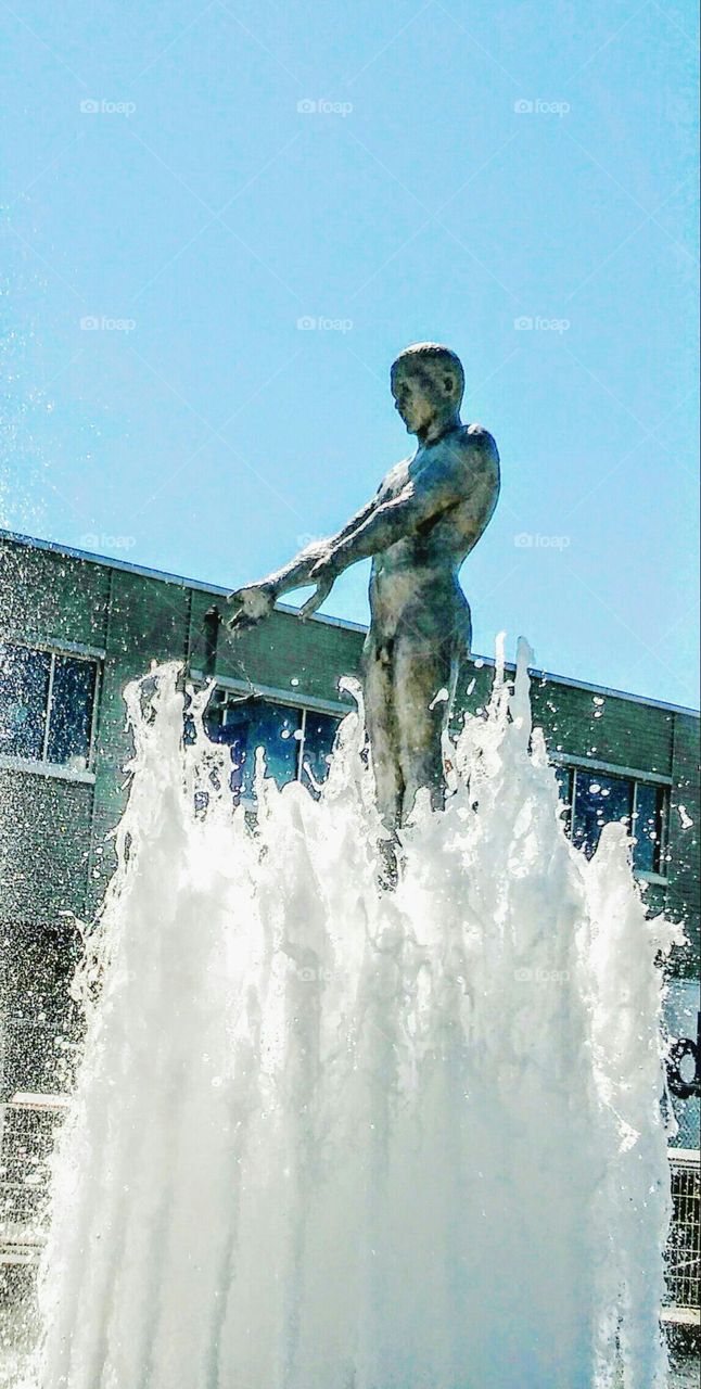 Splash Statue