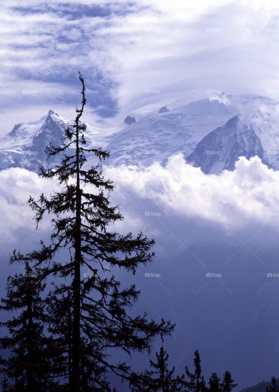 Mont Blanc. Alps 
