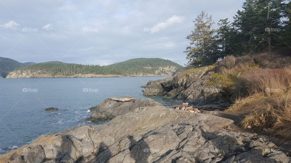 A nice view from the shores of West Beach at Deception Pass