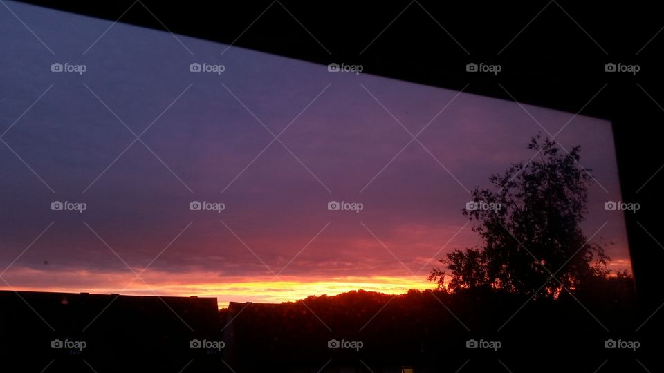 Sunset, No Person, Dusk, Sky, Evening