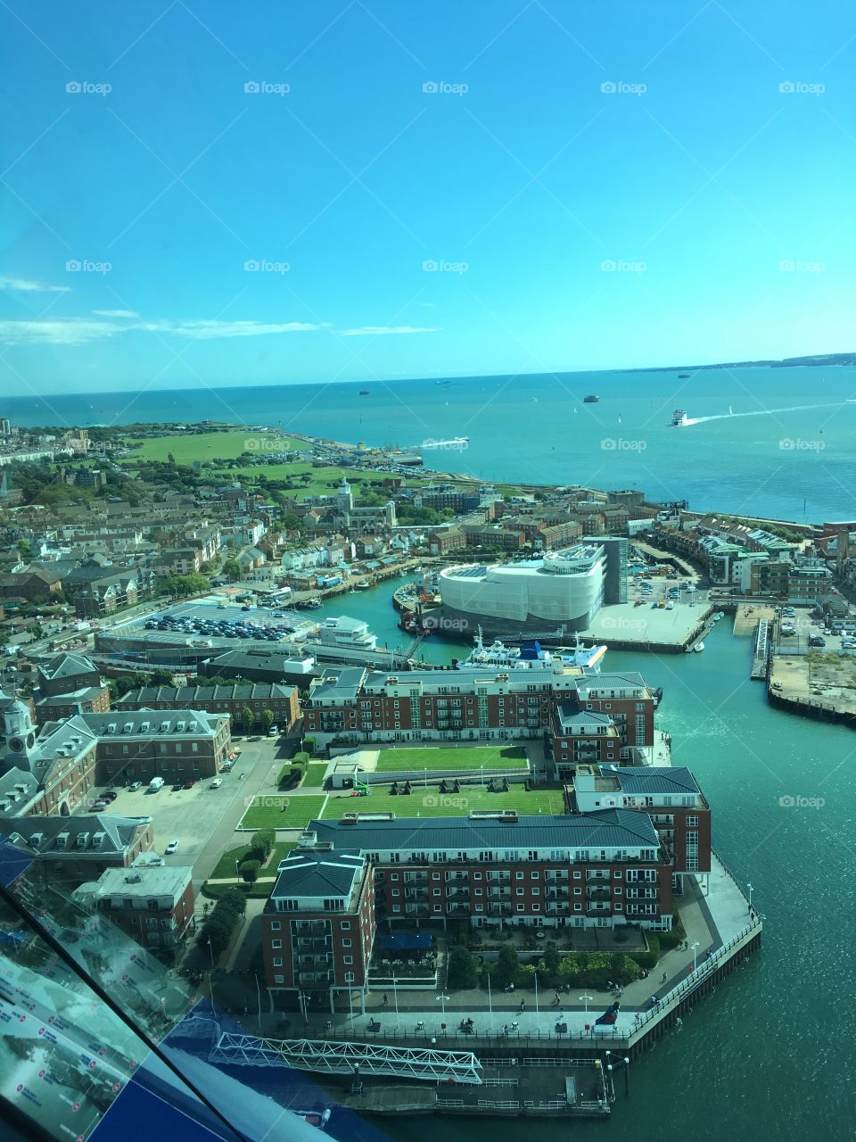 View from the Spinnaker Tower, Portsmouth