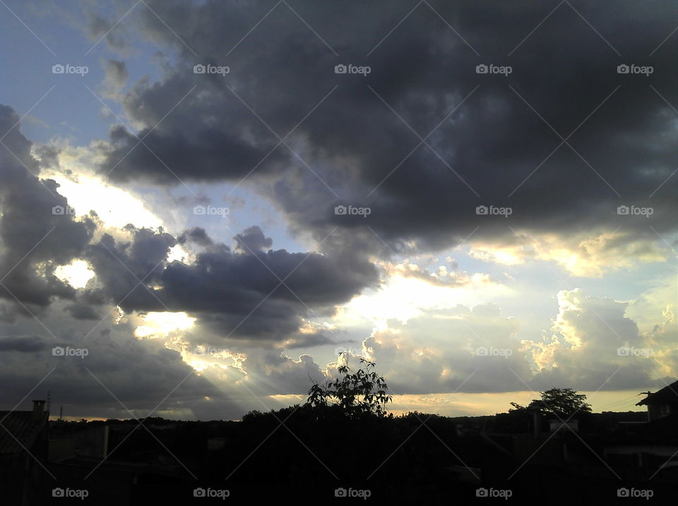 Sunset in Campo Grande 