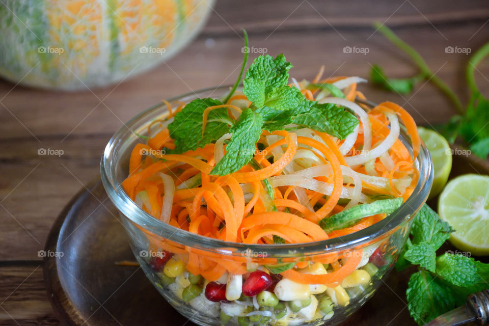 healthy veggie salad for every day lifestyle