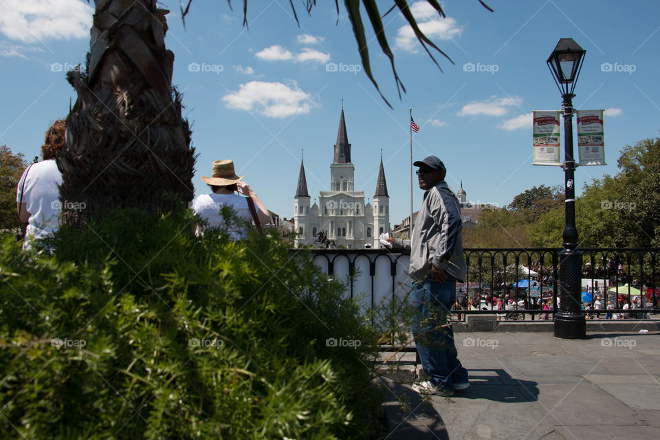 Tourist in New Orleans 