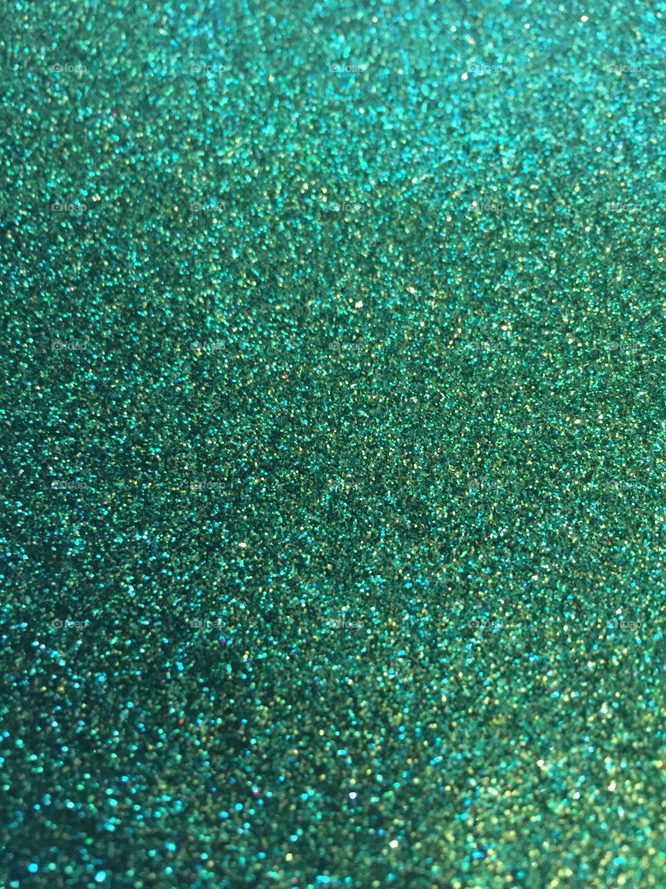 Green sparkles