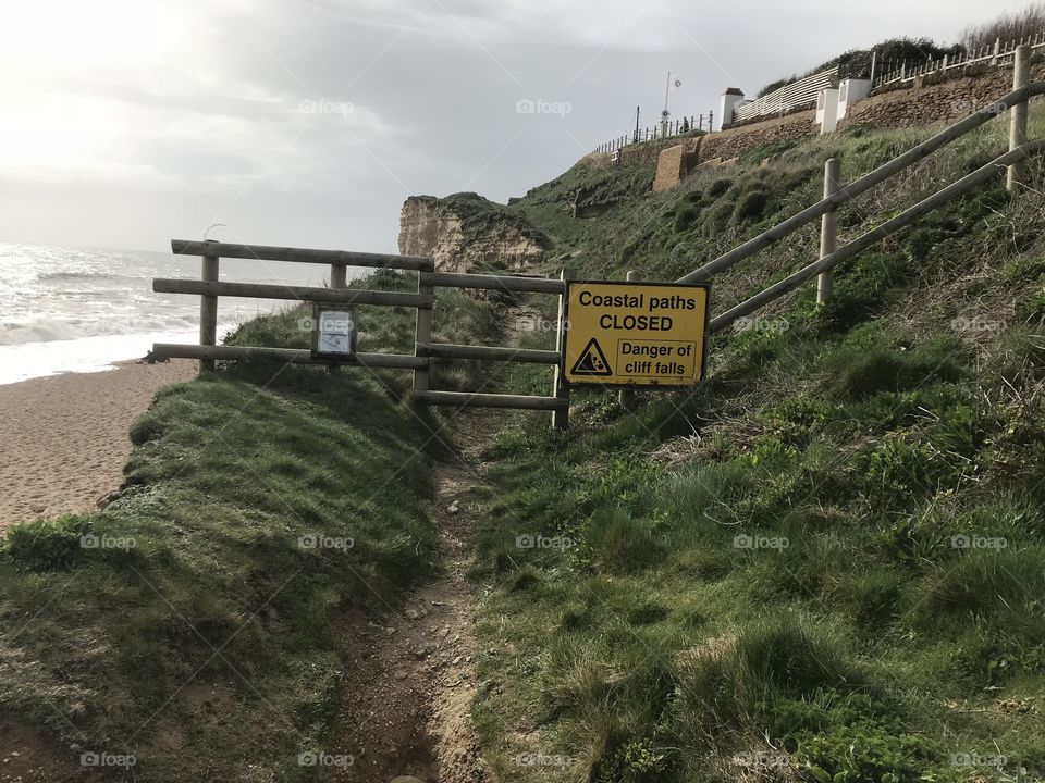 Coastal erosion is sadly prominent and significant in this stretch of coastline, from Hive Bay on the Dorset coastline and regrettably close as a result.
