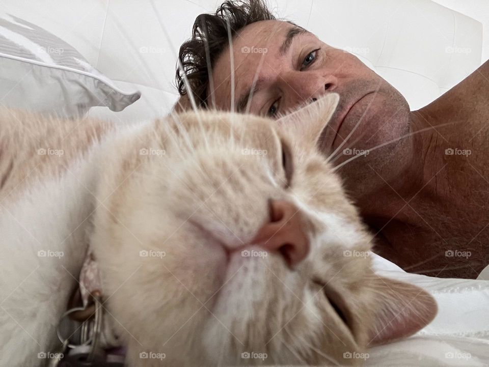 Selfy with our kitten 