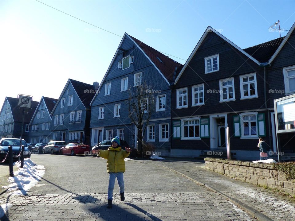 Exploring a small German town