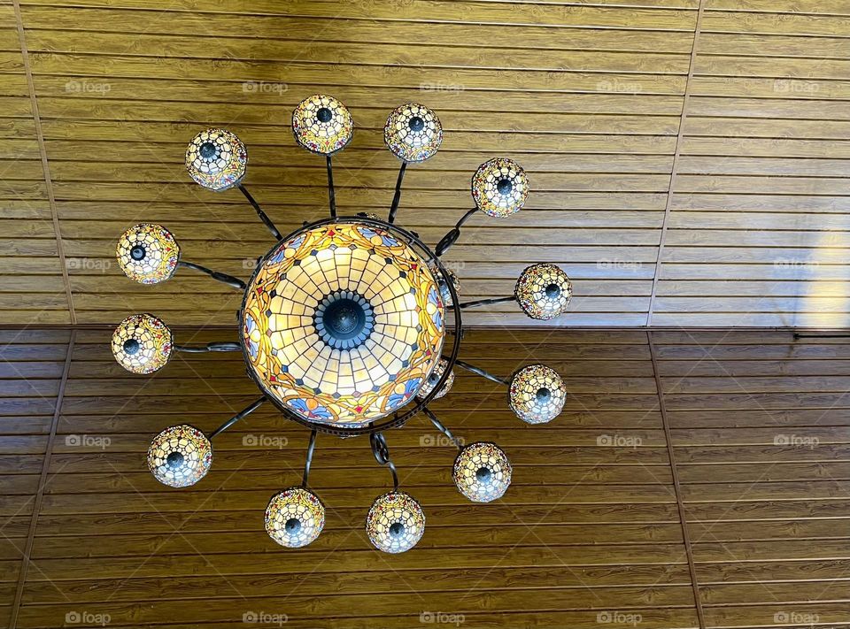 Chandelier From Below