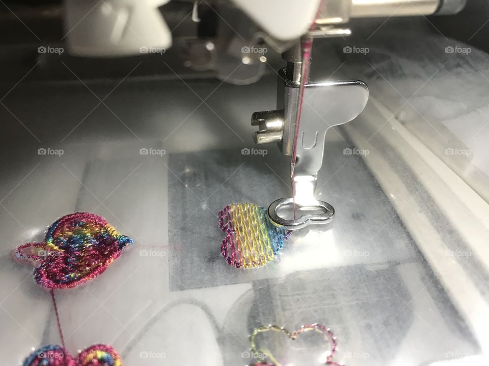 Sewing My Rainbow Heart
