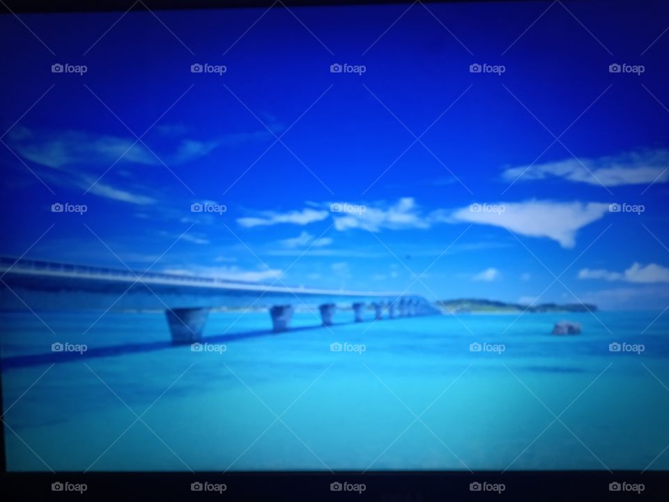 bridge over calm waters