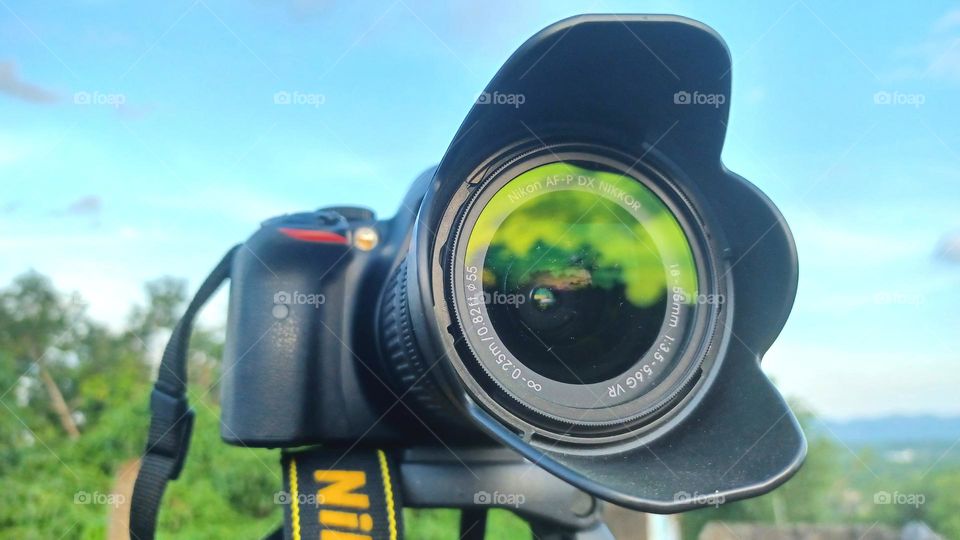 Photo of DSLR camera which is always a companion to cherish the memories