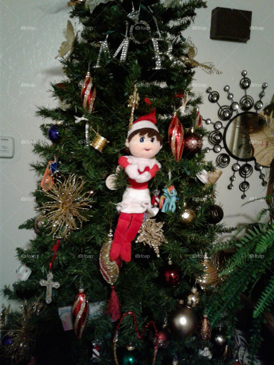 Elf on the shelf, California, Naughty, Christmas, decorations