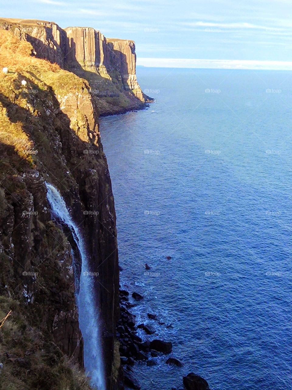 Isle of Skye cliffs