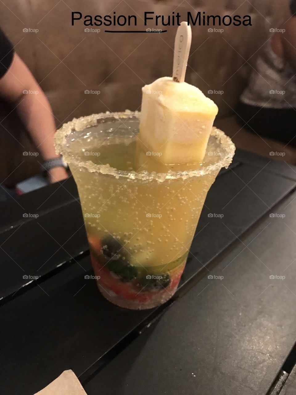 Passion fruit Mojitos 