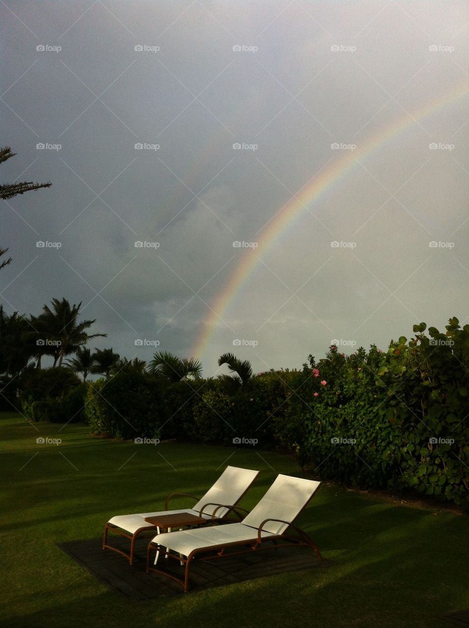 Rainbow on South Beach