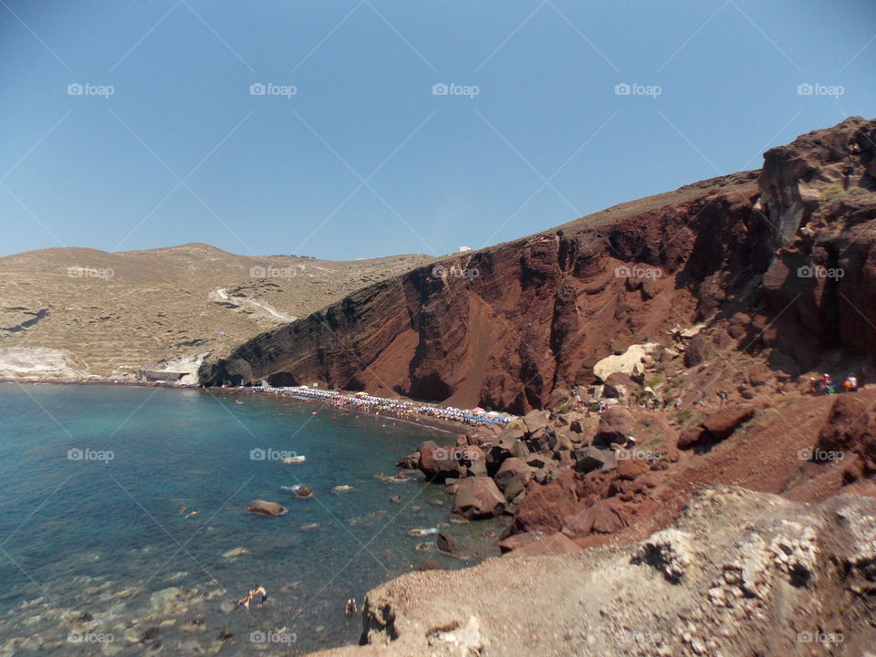 Red beach, Santorini