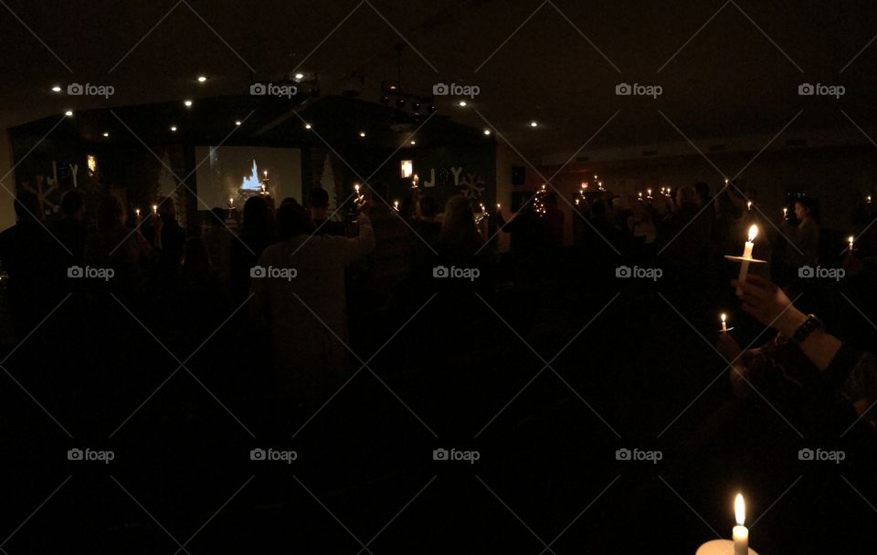 Candlelight service 