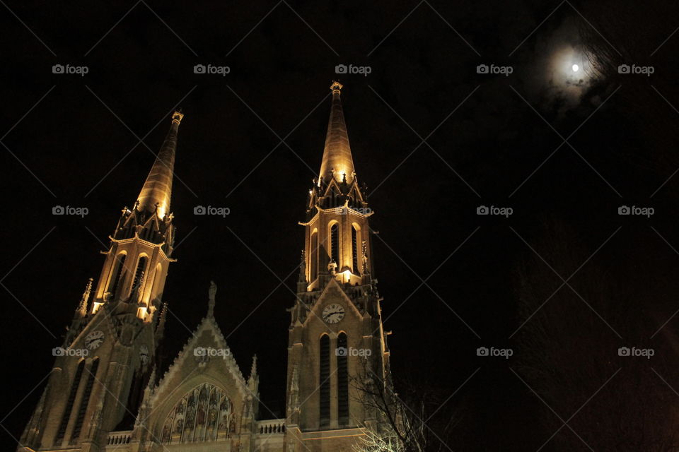 Gotik. Church. Budapest