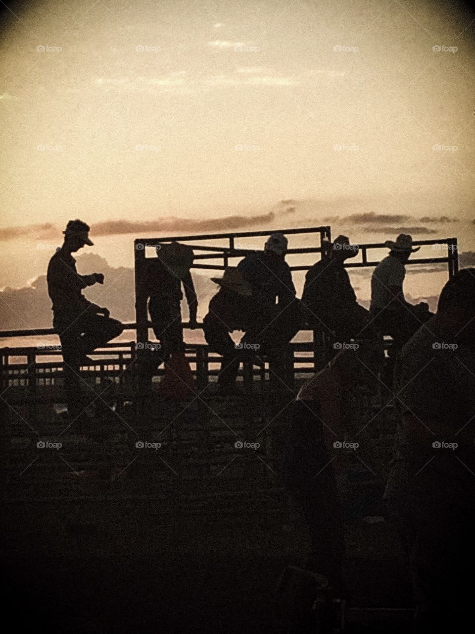 This picture has always been a favorite and taken at the Arapahoe County Fairgrounds of the cowboys 