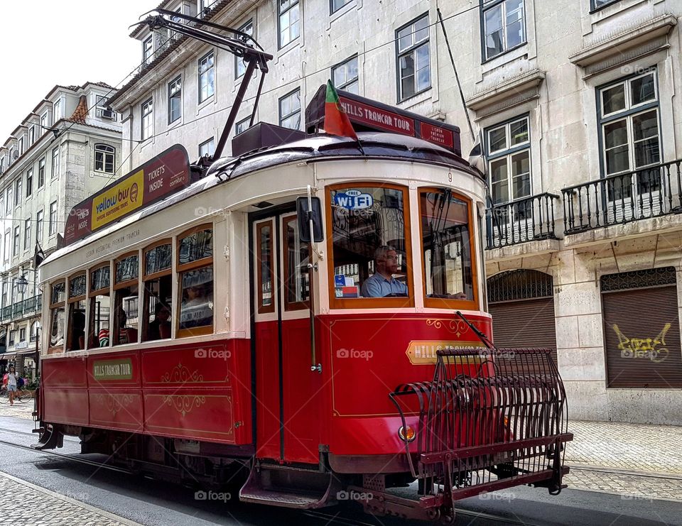 The old trams of Lisbon!