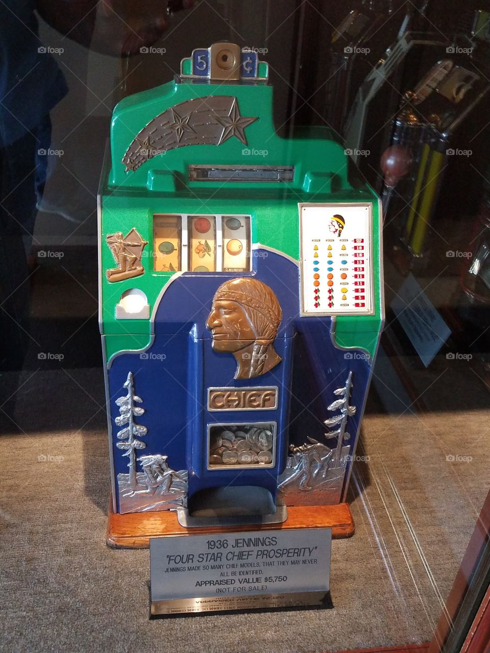 1936 Four Star Chief  Slot Machine