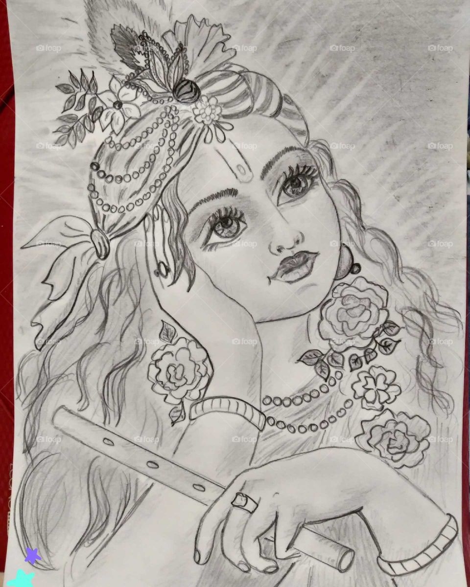 Krishna ❤️, my art