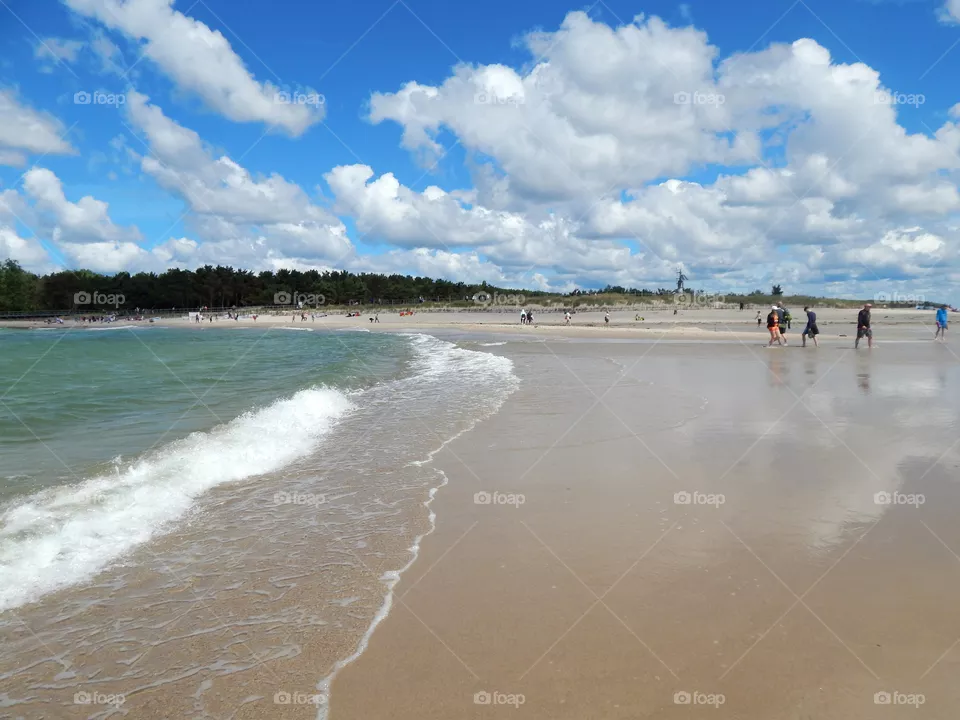 Plażowanie na Helu