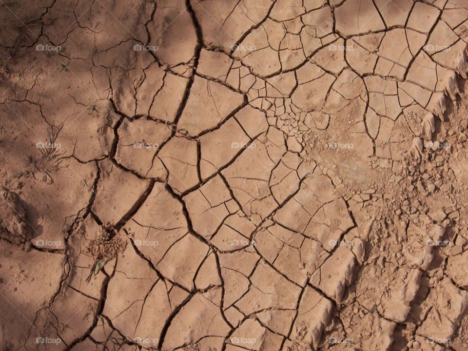 desert mud dry cracks by kmcw1405