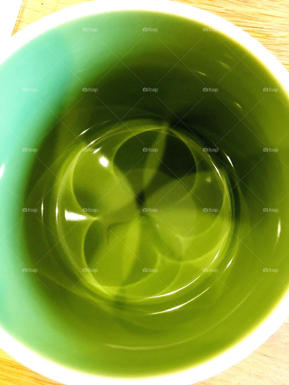 Playing with light. Four leaf clover. 