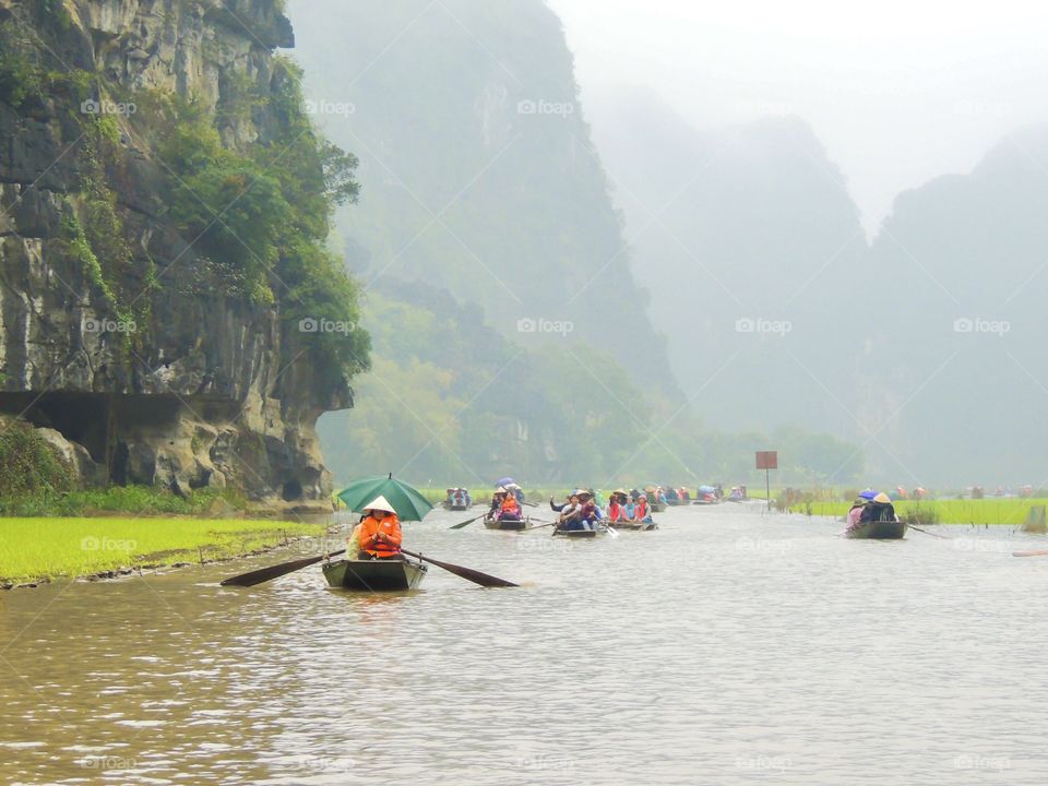 Tam Cốc, Ninh Bình, Việt Nam.
