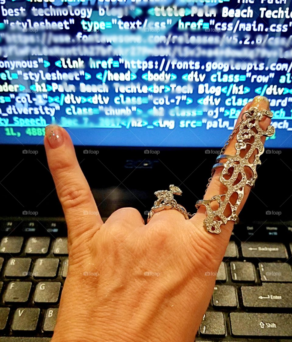 Computer Code - Women in Tech