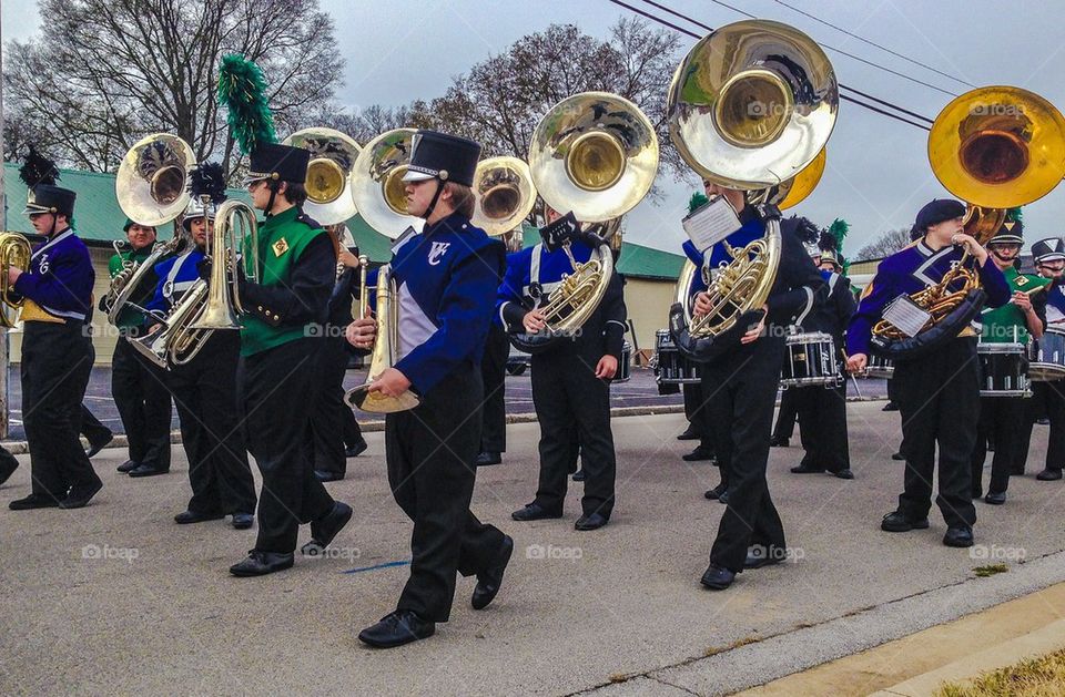 High school musical band