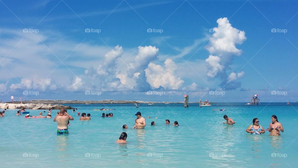 Coco cay Bahamas's Royal Caribbeans Private island