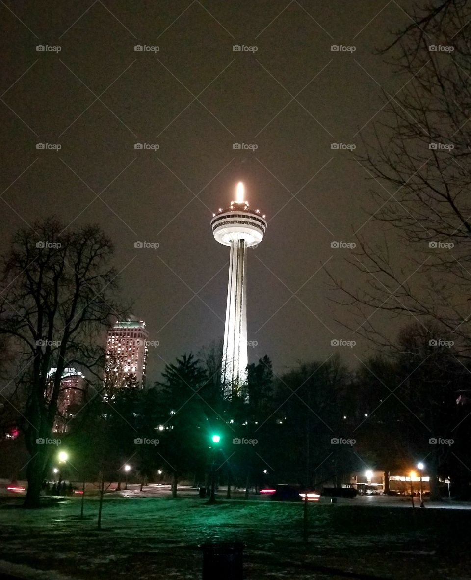 Niagara falls Canada skylon tower