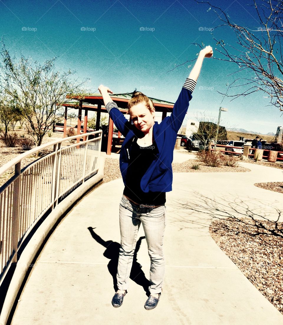 Stretching on the road