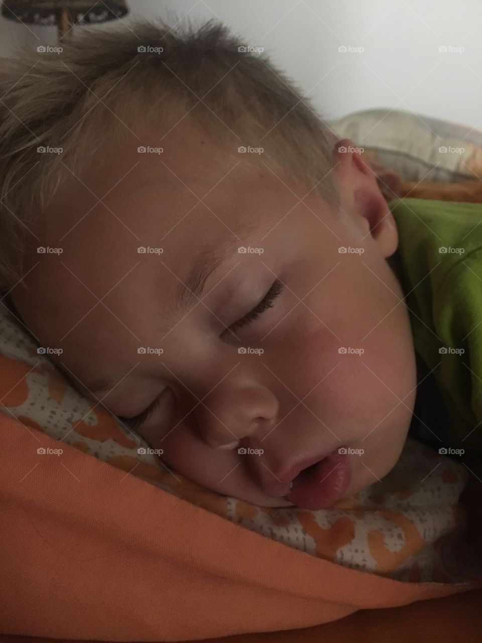 Little boy sleeping 