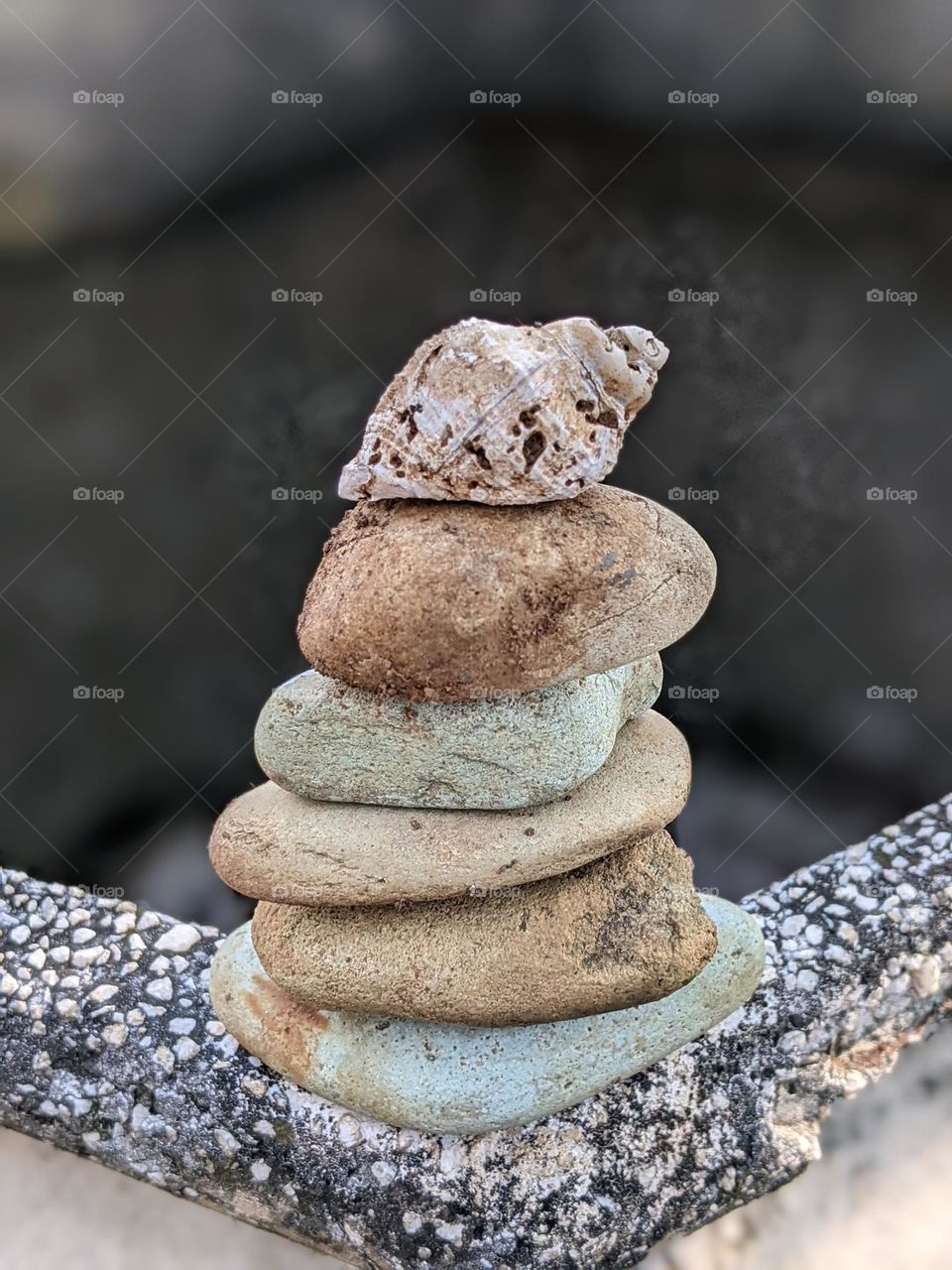 stacked stone