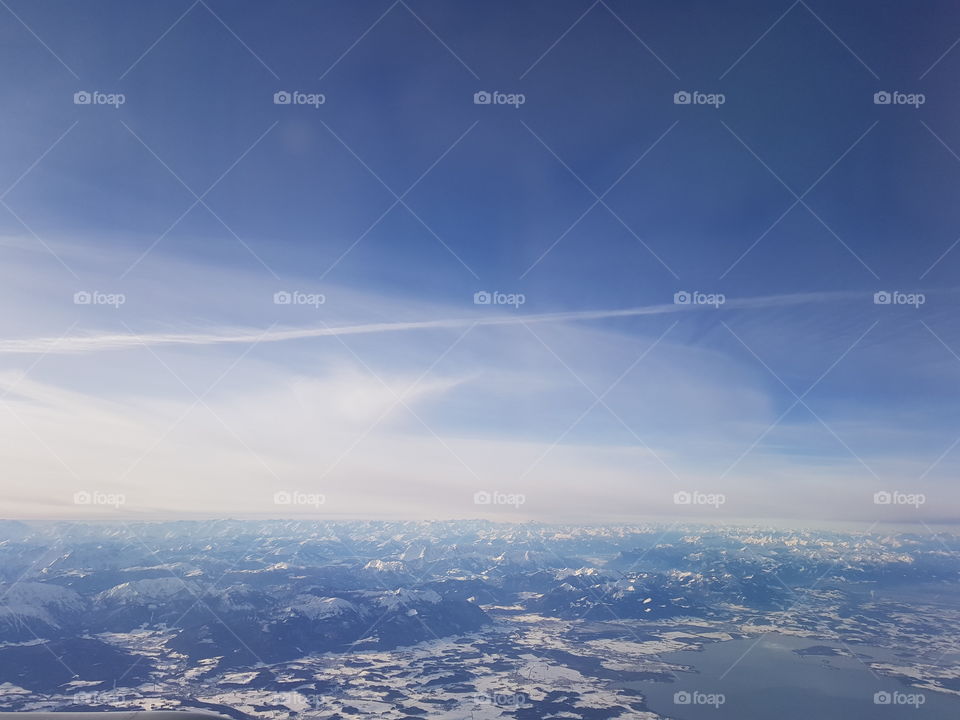 Über den Wolken- Berge☁️🗻☁️❄