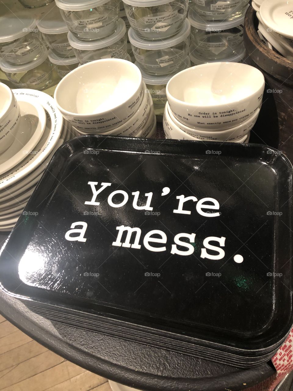 You’re a mess 