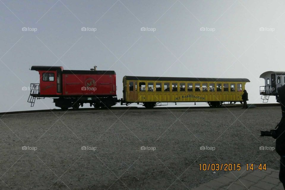 COG Railroad Diesel Engine Train