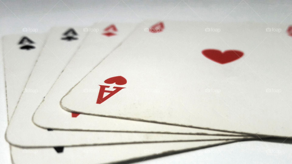 four aces, poker!
