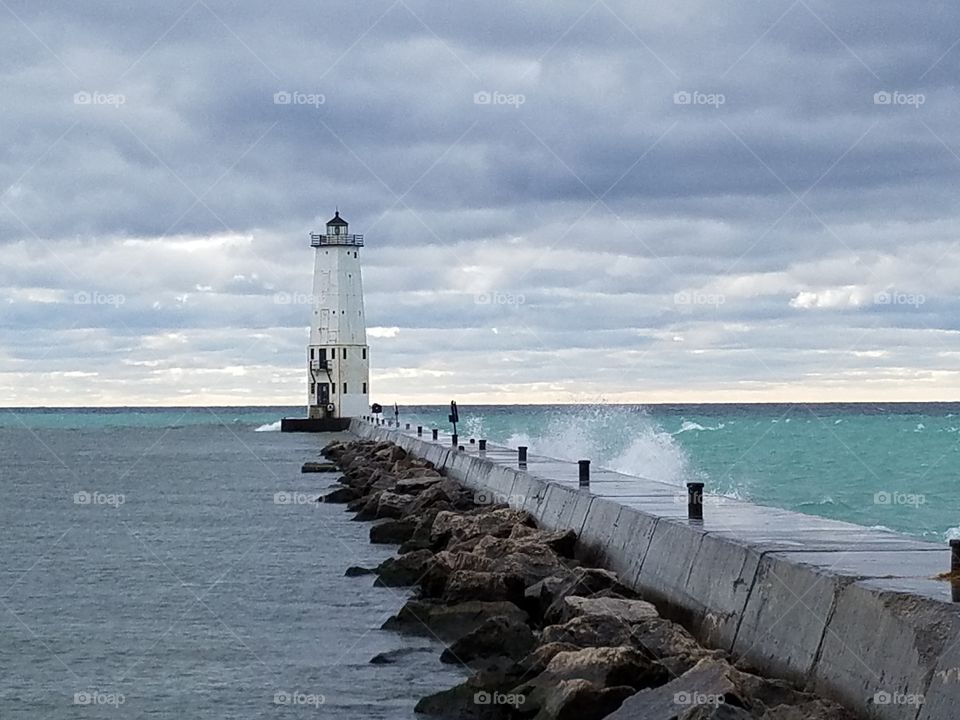 Frankfort Lighthouse, Frankfort Michigan