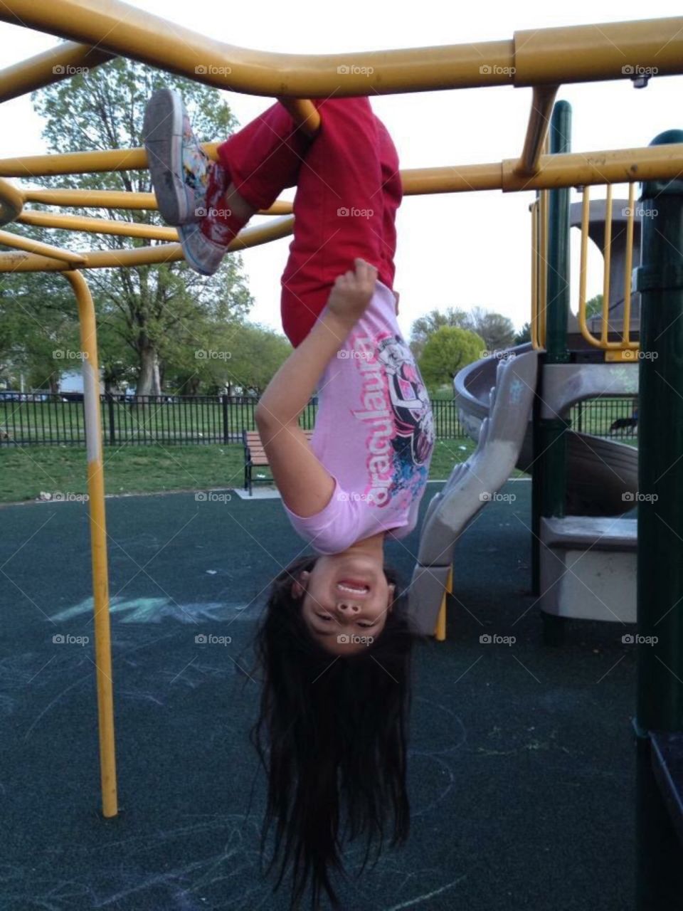 Playground upside down