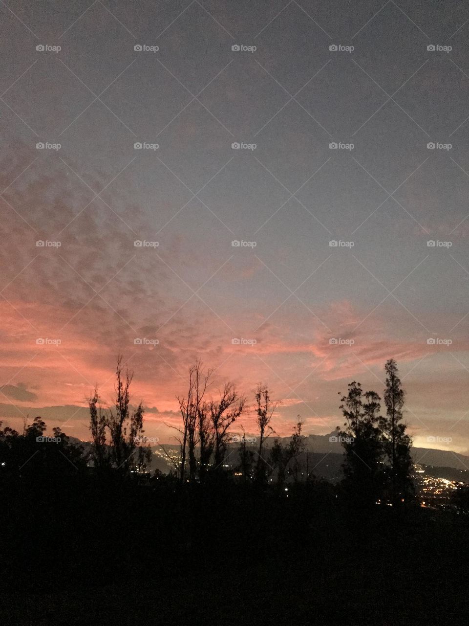 Tarde hermoso en Ecuador 