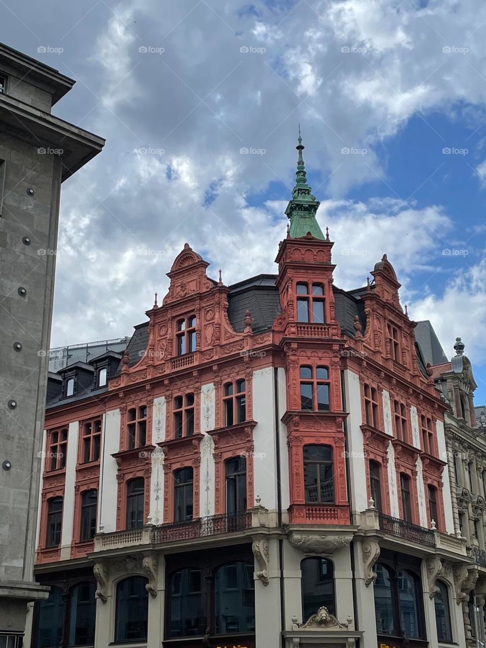 beautiful old building in Poland